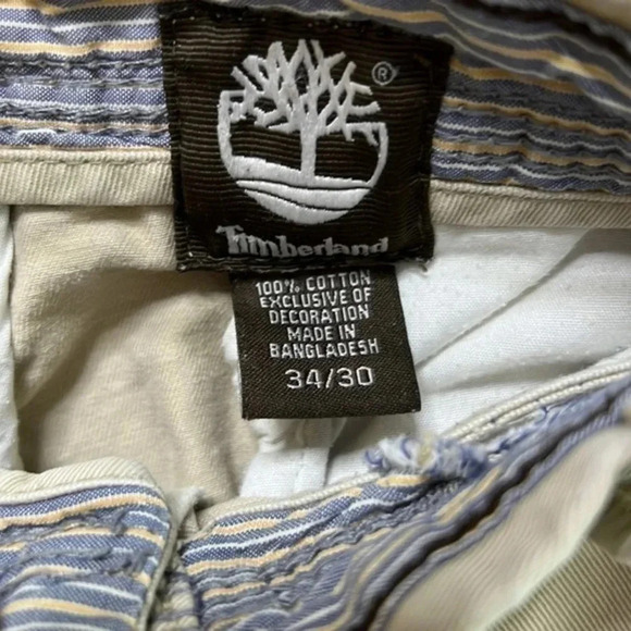 Timberland relaxed khaki straight leg pants size 34/30 - Picture 5 of 6